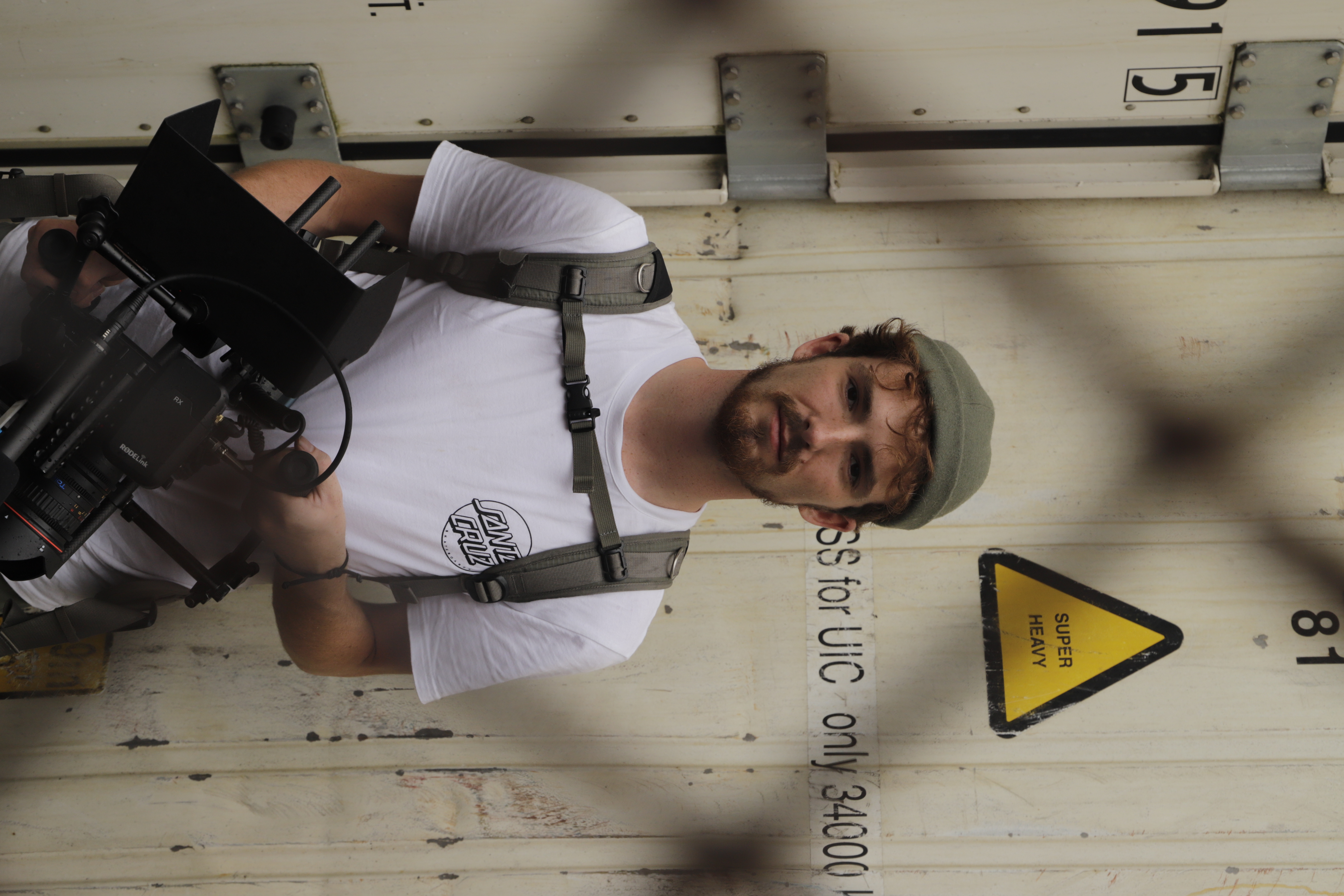 Portrait of the founder of the project, Nikolaj